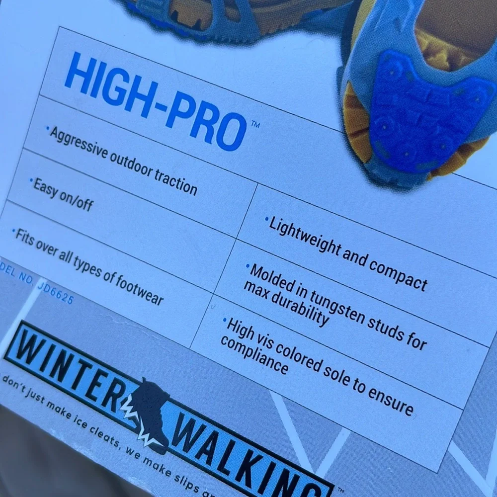 NIB- Winter Walking High-Pro Ice Cleats Size XL (11-13)